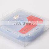 Food Grade BPA Free Collapsible Silicone Lunch Box/silicone Container/silicone Food Storage/silicone Container thumbnail-3