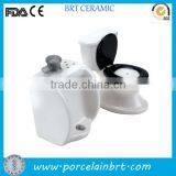 Toilet and Urinal Shaped Novelty Salt Pepper Shaker Set