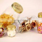 Transparent Glass Jam Jar With Tin Cover thumbnail-1