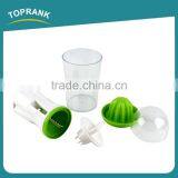Toprank New Products Gadget Multifunction 4 in 1 Vegetable Fruit Spiral Slicer With Screw Hand Press Juicer thumbnail-3