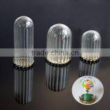 Antique Copper Cap Pink Beads DIY Mini Glass Bottle Pendant thumbnail-4