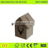 New Design Gift Box Money Saving Wooden Coin Box thumbnail-1
