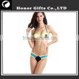 2016 Hot Girl Sexy Bikini Swimwear Tassels Swimwear One Piece thumbnail-1