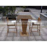 Beautiful 3PC Rattan Bar Set In Double Size thumbnail-6