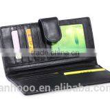 China Manufacture Custom Leather Wallet Horizontal and Vintage Mens Wallet thumbnail-2