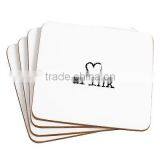 Showy Lacquer Coaster With Decal thumbnail-1