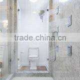 Hot Sale High Gloss Natural Stone Kavala White Marble Tile thumbnail-1