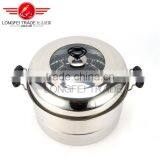 Double Multi-purpose Stainless Steel Cooking Stock Pot Stainless Steel Food Steamer thumbnail-3