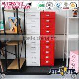 Helmer 10 Drawer Metal Storage Cabinet thumbnail-1