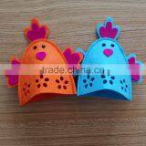 Wholesale Felt Decoration Easter Gift 4 Pcs Easter Egg Holder Easter Egg Cover for Kid Gift thumbnail-1