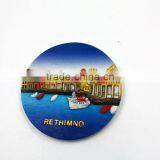 Oem Hot Sale 3d Polyresin Greece RETHIMNO Souvenir Fridge Magnet for Sale thumbnail-2