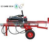 1050mm Petrol 4 Stroke Trailer Mounted Hydraulic Log Splitter, Mechanical Log Splitter, Towable ce Log Splitter thumbnail-1