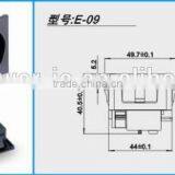 AC Power Outlet Industrial Power Outlet Snap-in IEC European-style Socket E-09 thumbnail-2