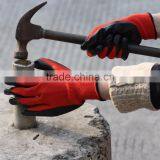 NMSAFETY EN388 3121 Polyester Liner Colored Nitrile Gloves thumbnail-1