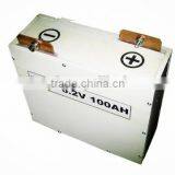 Prismatic LiFePO4 Cell 3.2V 100Ah for Energy Storage