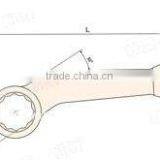 14~185mm Striking Box Bent Wrench Hammer Slogging Spanner Be-Cu Al-Br Alloy Spark Free Hand Tools thumbnail-5