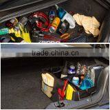 Storage Organizer Bin With Pockets - Portable Cargo Carrier Caddy for Car Truck SUV Van, 21 x 15 x 10 Folding Bag thumbnail-6