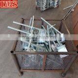 Heavy Duty Solid Steel Screw Jacks With 5" x 5" Base Plate