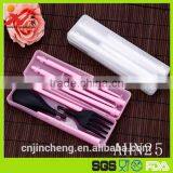 Factory Wholesale Popular Style Stainless Steel Kitchen Cutlery Set Chopsticks Fork and Spoon Set thumbnail-1