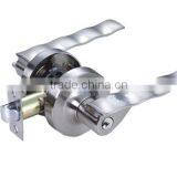 Satin Nickel Zinc Alloy Handle China Door Lock System Leverset thumbnail-2