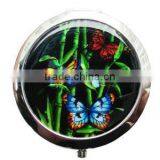 Cosmetic Mirror With Three Butterfly SCM041 thumbnail-1