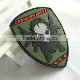 Sports Bag Garment Hat Soft Pvc Custom Aviation Navy Rubber Patch