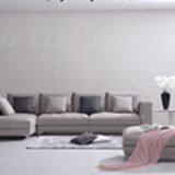 New Arrival European Style Modern and Fashionable Frabic Sofa Sectional Sofa thumbnail-1