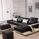 Hot Selling Modern Leder Corner Sofa Lizz Furniture thumbnail-1