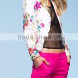 2016 High Quality Guangzhou Wholesale Life Bomber Smart Ladies Jacket thumbnail-2