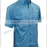 100% Cotton up Short Sleeve Mens Shirts WM-007 thumbnail-1