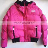 Cheap Girl Jacket Kids Winter Padded Jacket With Hood Stocklots thumbnail-1