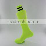 Green Strip Knee High Soccer Socks Men thumbnail-1