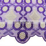 Bestway Peach Lace Fabric African 2017 Swiss Voile Lace For Wedding Dress thumbnail-6