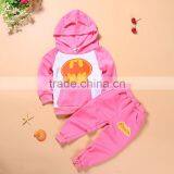 2017 New Arrival Baby Clothes Romper Wholesale Onesie Girl Boutique Rose Red Winter Children's Baby Clothing Set thumbnail-1