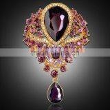 Unique Tree Shape Tie Brooch Colorful Rhinstone Brooch Pins Yiwu Factory Directly Sale Brooch Pins thumbnail-5