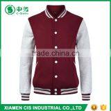 High Quality Custom Logo American Fashion Unisex College Varsity Jacket for Wholesale thumbnail-5