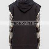 2017 Custom New Design Mens Plain Lightweight Sleeveless Hoodie thumbnail-4