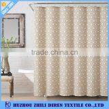 2017 Latest Designs Hookless Jacquard Shower Curtain thumbnail-2