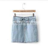 EY0611A 2015 New Fashion Women Restoring Ancient Ways of Tall Waist Jeans Skirt thumbnail-2