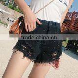 Runwaylover 5321 High Quality Ladies Hot Sale Ladies Rivet Shorts thumbnail-1