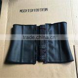 Latex Waist Trainer Zipper Up Waist Trainer Corset Rubber Cincher Silmming Workout Postpartum Waist Body Shaper thumbnail-3