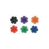 Poker Chips With Gold Stamped thumbnail-1