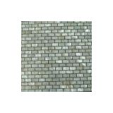 mother of pearl mosaic,seashell mosaic,shell tiles,mother of pearl tile,shell panel,freshwater shell mosaic brick pattern vsm8011