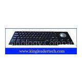 Electroplated black cherry keyswitch industrial metal keyboard MKB-63CA-TB-B