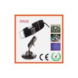 500x 2mp 8leds usb handheld microscope KLN-J500
