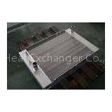 Industrial Sliding Vane Compressor Radiator Plate Fin Heat Exchanger
