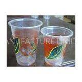 500ml Disposable Smoothie Cups For Bubble Tea , Sealing Film PP