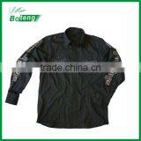 Man Flocking Print Shirt thumbnail-1