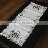 Table Runner With Embroidery