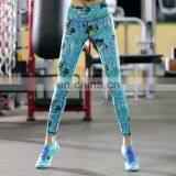 OEM Nylon Spandex Active Wear Custom Yoga Pants For Women thumbnail-5